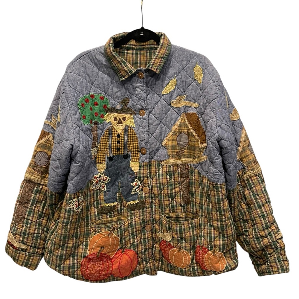 Patch Magic quilted reversible jacket - image 1